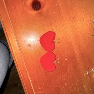 Heart shaped earrings